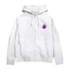 なすの白限定 限りなくなす Zip Hoodie