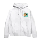 きゃぴばら倶楽部のきゃぴばら【逃がした魚は大きい】 Zip Hoodie