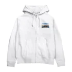 M0M0＆Lilyの防波堤で釣りがしたい Zip Hoodie