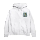 museumshop3の【世界の名画】ゴッホ『自画像』 Zip Hoodie