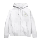 うつぼやのしろねこ Zip Hoodie