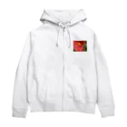 まいしょっぷマイユの赤いベゴニアちゃん Zip Hoodie