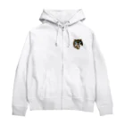 KURUMIMISHOPのSAKUちゃんアライグマ全身ver. Zip Hoodie