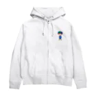 ZEEMO/じーも🧢のZEEMO【公式アイコン】枠ナシ Zip Hoodie