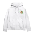 MilCraftのCROWNANIMALSーうさぎー Zip Hoodie