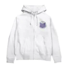 ヨクつくるのネコちゃんチャート Zip Hoodie