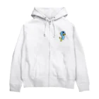 ねこねこうおのペアルック　魚くん Zip Hoodie