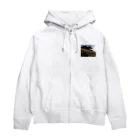 デザイナー柾の里きのこ Zip Hoodie