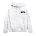 AWA・AWAのスタイリッシュセクシーネコ Zip Hoodie