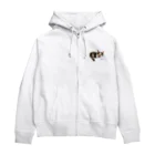 sasa9"のミケちゃんチャリティーグッズ Zip Hoodie