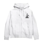 天才天界のNFO 黒文字 Zip Hoodie