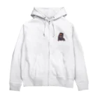 mugioのあの犬/ツキノワイヌ Zip Hoodie