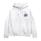 おうちねこのレインボー猫 Zip Hoodie