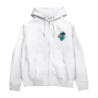 カズシフジイのK collage01 Zip Hoodie