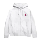 BASE forのBASEfor Bear Pink Zip Hoodie