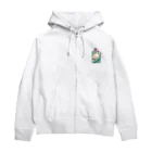 wokasinaiwoのミルクソフトらに Zip Hoodie