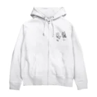 risbedのねーうし Zip Hoodie