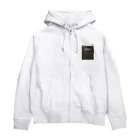 こあの覗きねこ Zip Hoodie