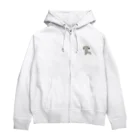 昆布茹でショッピングモールの実家の犬 Zip Hoodie