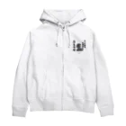 かぼちゃ屋の厨二病蜥蜴 『虫がたべたいです』 Zip Hoodie