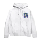 kumakikiのemotional galaxy Zip Hoodie