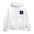 SunRise Shopのぶるーすくえあ Zip Hoodie