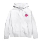 MIYUKI ART GALLERYのばいかもちゃんシルエット Zip Hoodie