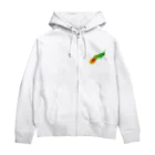 インベスター猿の時代はロケットイナGOや！！ Zip Hoodie