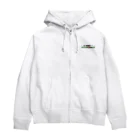 鉄道博士 / Dr.Railwayの鉄道博士駅名標（JR東日本タイプ） Zip Hoodie