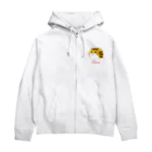 クサカイ商店のスカジャン風 どらちゃん 白 Zip Hoodie