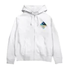 空ラヂオの画材印 Zip Hoodie