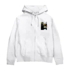 旅行したらのベニスの女性 Zip Hoodie