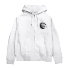 gentianの座るハシビロコウさん Zip Hoodie