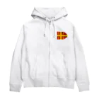 万国国旗ショップのビザンツ帝国(ビザンティン) Zip Hoodie