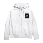 かめおうのちょうちょグロない？ Zip Hoodie