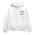 Daikichi Sugawaのホビースペースの電話の歴史 Zip Hoodie