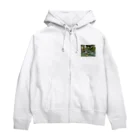 EijiPonの公園の一幕。 Zip Hoodie