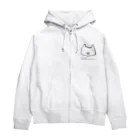 山形催し物カレンダー直売所の猫大明神 Zip Hoodie