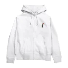MeowHatの燃える俺を見るお前 Zip Hoodie