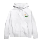 andLica|SUZURI支店の自己申告おにぎり・しゃけ Zip Hoodie