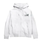 alligator_artのホネホネ鰐 Zip Hoodie