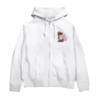 Seren_の一緒に遊ぼうねこちゃん Zip Hoodie