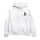 朝焼けの水に浮かぶ☆ta☆wa☆si☆ Zip Hoodie