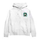 アケジの可愛いもの沢山のショップのワクチンパスポート（  Vaccine Passport）アイテム Zip Hoodie