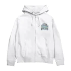 サメ わりとおもいのハンドルをにぎるサメ Zip Hoodie