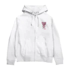 PostPet Official Shopの限りなくふだんどおりのモモ Zip Hoodie