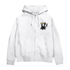 あましぶきの双頭猫 Zip Hoodie