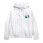 四角くてカリカリの墓 Zip Hoodie