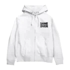 TOKYO LOGOSHOP 東京ロゴショップのGAMEOVER-ゲームオーバー- Zip Hoodie