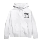 sippodesignのハスキー！マヅル Zip Hoodie